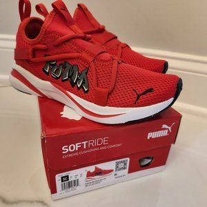 Puma Rift Street Art Slip On Sneakers Junior Red